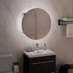 VidaXL 345582 miroir de salle de bain et armoire de rangement pour évier - Vue supplémentaire 3