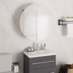 VidaXL 345584 miroir de salle de bain et armoire de rangement pour évier