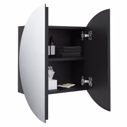 VidaXL 345584 miroir de salle de bain et armoire de rangement pour évier - Vue supplémentaire 5