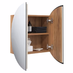 VidaXL 345586 miroir de salle de bain et armoire de rangement pour évier - Vue supplémentaire 5