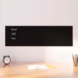 Les annonces spéciales ou les messages quotidiens auront l'air concis et bien organisés avec ce tableau noir magnétique mural ...