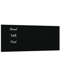Vidaxl - Tableau noir magnétique mural Noir 50x20 cm Verre trempé