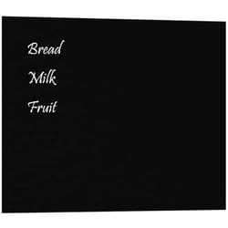 Vidaxl - Tableau noir magnétique mural Noir 50x40 cm Verre trempé