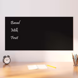 Les annonces spéciales ou les messages quotidiens auront l'air concis et bien organisés avec ce tableau noir magnétique mural ...