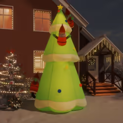 Ce sapin de Noël gonflable est certainement un excellent choix comme décoration impressionnante pour votre maison ou votre ja ...