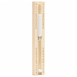 Vidaxl - Minuterie à sable pour sauna 15 minutes Bois massif de pin