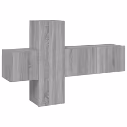 VidaXL 3120225, Gris, Bois, Bois, 800 mm, 3 pièce(s)