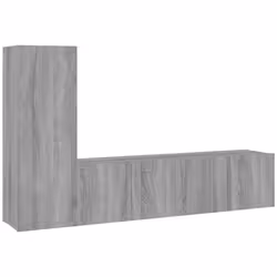 Cet ensemble de meubles TV classique est conçu pour être le point central de votre pièce, avec un design à la fois tendance e ...