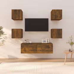 Ces meubles TV muraux présentent un design élégant et classique, ce qui en fait une extension décorative et pratique de votre ...