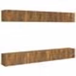 vidaXL Meubles TV 8 pcs Chêne fumé 60x30x30 cm Bois d'ingénierie
