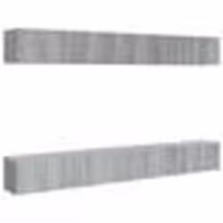 vidaXL Meubles TV 8 pcs Sonoma gris 60x30x30 cm Bois d'ingénierie