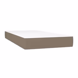 VidaXL 347678, Matelas à ressorts, Moyen, Gris, Blanc, Adultes, Polyester, 800 mm