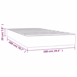 VidaXL 347750 matelas Taille lit simple/twin Matelas à ressorts - Vue supplémentaire 7