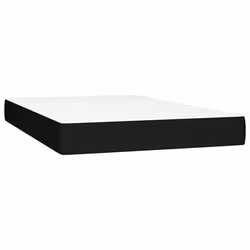 VidaXL 347756, Taille double/complet, Matelas à ressorts, Moyen, Noir, Blanc, Polyester, 1200 mm