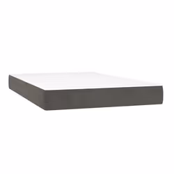 VidaXL 347769, Matelas à ressorts, Moyen, Gris foncé, Blanc, Polyester, 1200 mm, 2000 mm
