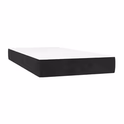 VidaXL 347776, Matelas à ressorts, Moyen, Noir, Blanc, Adultes, Polyester, 1400 mm