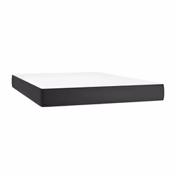 VidaXL 347782, Matelas à ressorts, Moyen, Noir, Blanc, Adultes, Polyester, 1400 mm