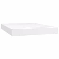 VidaXL 347803, Taille double/complet, Matelas à ressorts, Moyen, Blanc, Coton, Polyester, 1400 mm