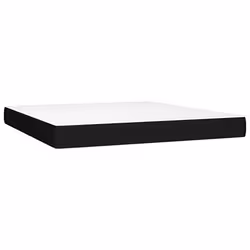 VidaXL 347836, Super King size, Matelas à ressorts, Moyen, Noir, Blanc, Polyester, 1800 mm