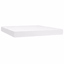VidaXL 347843, Super King size, Matelas à ressorts, Moyen, Blanc, Coton, Polyester, 1800 mm