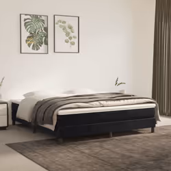 VidaXL 347850, Matelas à ressorts, Moyen, Noir, Blanc, Adultes, Polyester, 1800 mm