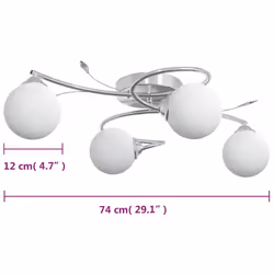 VidaXL 337908 éclairage de plafond G9 160 W F - Vue supplémentaire 6