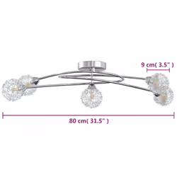 VidaXL 337909 éclairage de plafond G9 200 W F - Vue supplémentaire 6