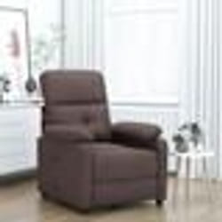 vidaXL Fauteuil Inclinable Siège avec Accoudoirs et Dossier Chaise de Relaxation avec Repose-pied Meuble de Salon 348280