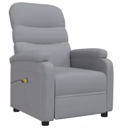 VidaXL 348299 Fauteuil massant électrique Gris