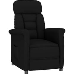 Vidaxl - Fauteuil Inclinable Noir Noir 70.5 X 96.5 X 95 Cm Faux Cuir