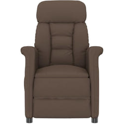 Chaise De Massage Marron 70.5 X 96.5 X 95 Cm Faux Cuir Vidaxl