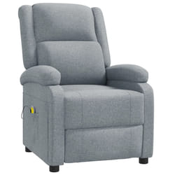VidaXL 348447 Fauteuil massant électrique Gris