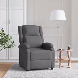 VidaXL 348448 Fauteuil massant électrique Gris