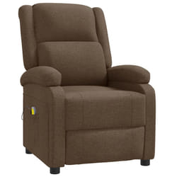 VidaXL 348449 Fauteuil massant électrique Marron
