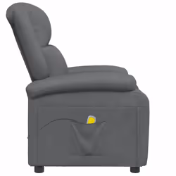VidaXL 348464 Fauteuil massant électrique Anthracite - Vue supplémentaire 4