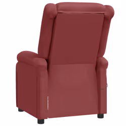VidaXL 348465 Fauteuil massant électrique Rouge - Vue supplémentaire 5