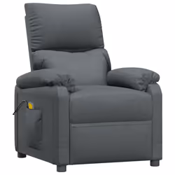 VidaXL 348470 Fauteuil massant électrique Gris