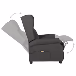 VidaXL 348517 Fauteuil massant électrique Gris - Vue supplémentaire 6
