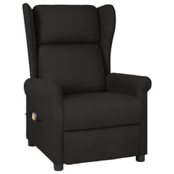 VidaXL 348518 Fauteuil massant électrique Noir