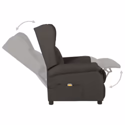 VidaXL 348524 Fauteuil massant électrique Taupe - Vue supplémentaire 6