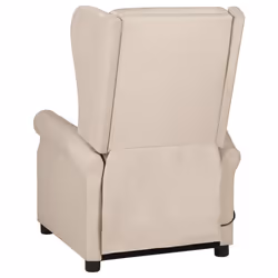 VidaXL 348525 Fauteuil massant électrique Crème - Vue supplémentaire 4