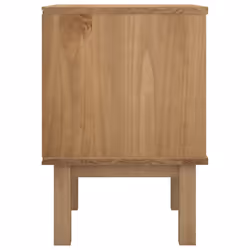 VidaXL 348578 Table de nuit et table de chevet Marron, Blanc - Vue supplémentaire 5
