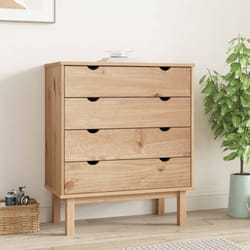 Vidaxl - Commode otta 76,5x39,5x90 cm Bois de pin massif