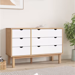 Description générale Cette armoire à tiroirs en bois classique est un choix parfait pour ajouter un style scandinave à votre ...