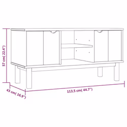 VidaXL 348594 Support TV et centre de divertissement - Vue supplémentaire 6