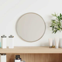 Vidaxl - Miroir mural Argenté ø 20 cm Rond
