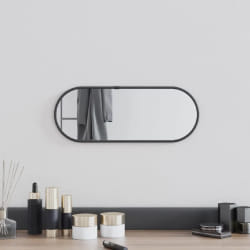 VIDAXL Ovale Noir