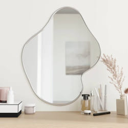 Vidaxl - Miroir mural Argenté 60x50 cm