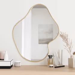 Ajoutez une touche d'esthétique minimaliste à votre décor avec ce miroir mural pratique ! Matériau durable : ce miroir de cou ...