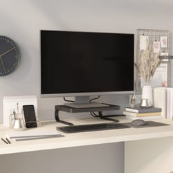 Vidaxl - Support de moniteur Noir 37x28x11,5 cm